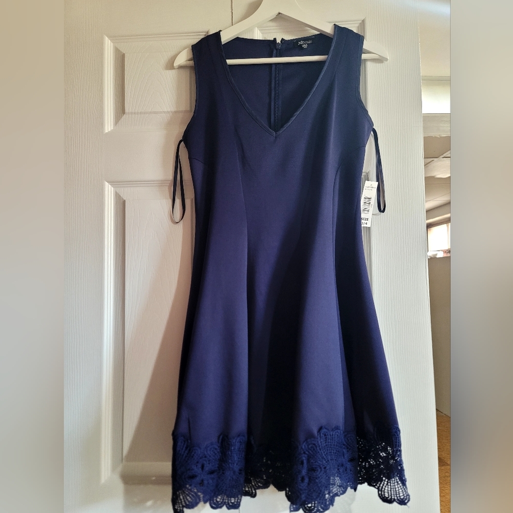 Blue dress
